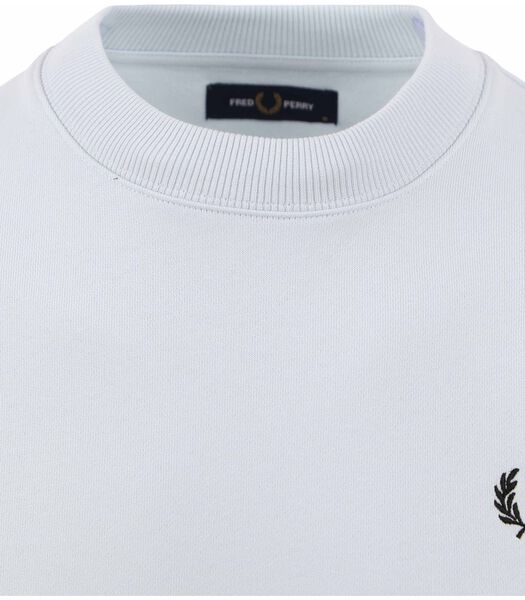 Fred Perry Sweater Logo Lichtblauw