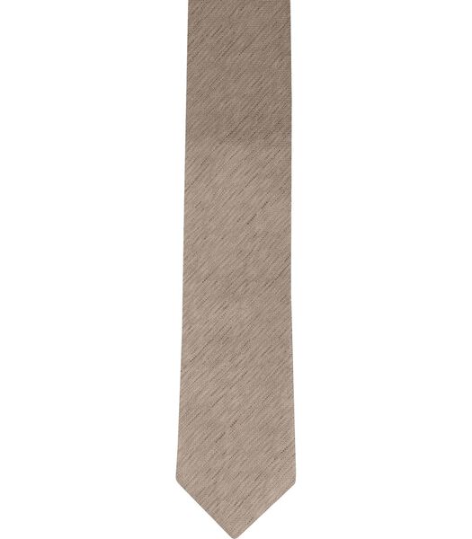 Cravate en Soie Marron K82-1