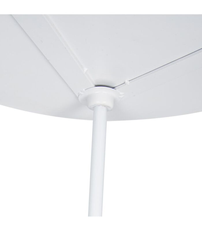 Table d'appoint Ovoid - Blanc - 67x60x42 cm image number 4