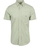 Gant Overhemd Short Sleeve Lichtgroen image number 0