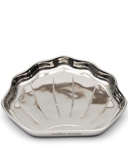 RM Shiny Shell Klein dieblad Zilver - voor koffie of als decoratie