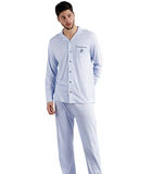 Pyjama loungewear broek en shirt Stripes And Dots image number 0