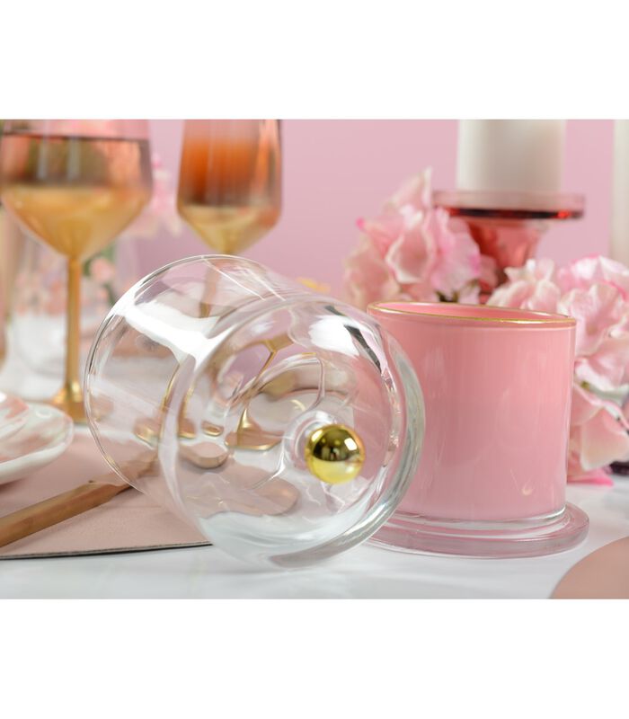 Bougie cloche parfum rose CHIMERE image number 3