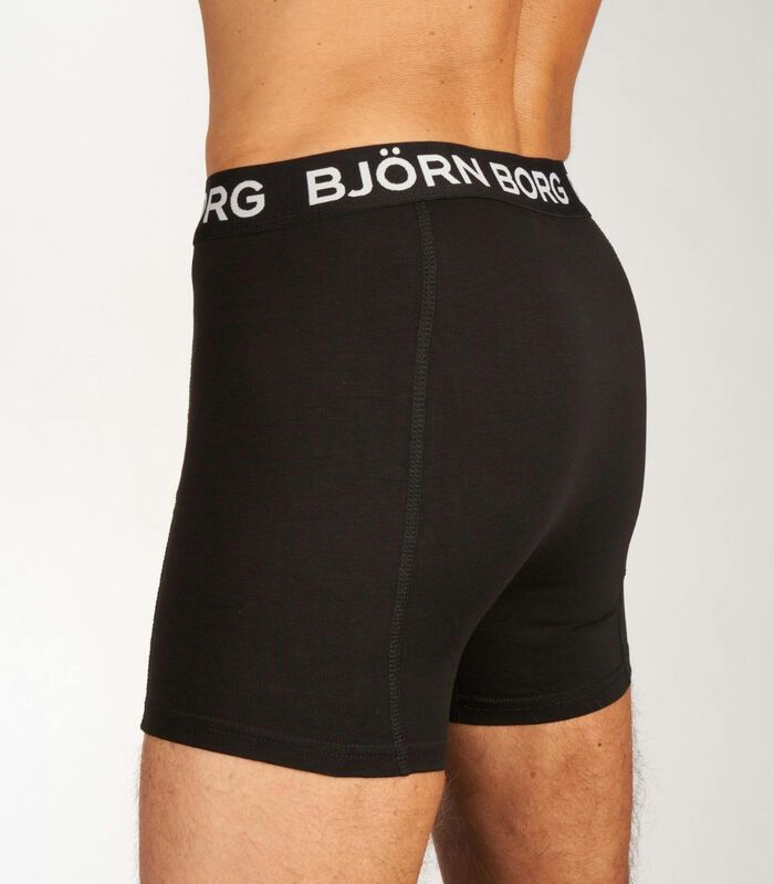 Short 7 pack cotton stretch boxer image number 3