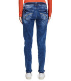 Modern fit jeans met wassing image number 1