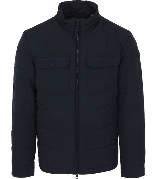 Jas Quilted Windcheater Donkerblauw