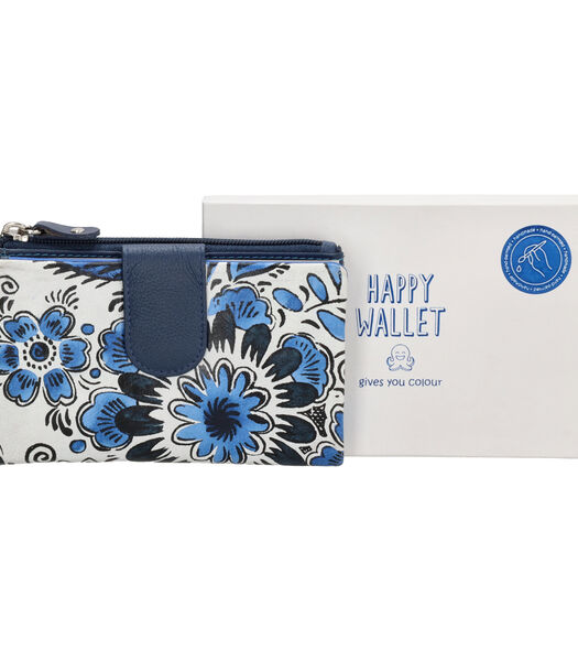 Happy Wallet Portefeuille peint à la main - RFID