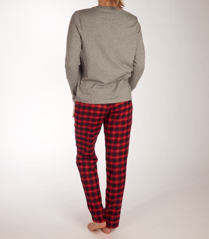 Pyjama lange broek Flannel Holiday Set image number 4