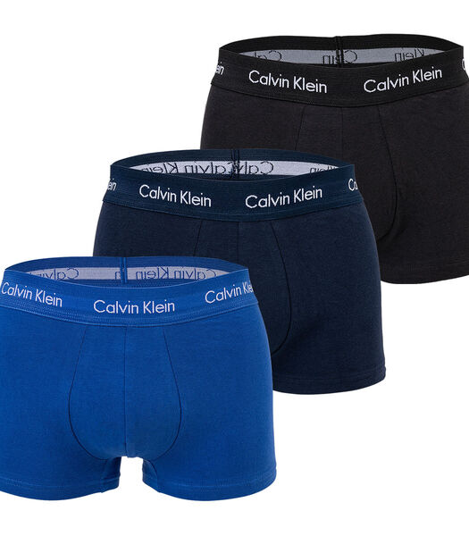 Short 3 pack Cotton Stretch Low Rise Trunks