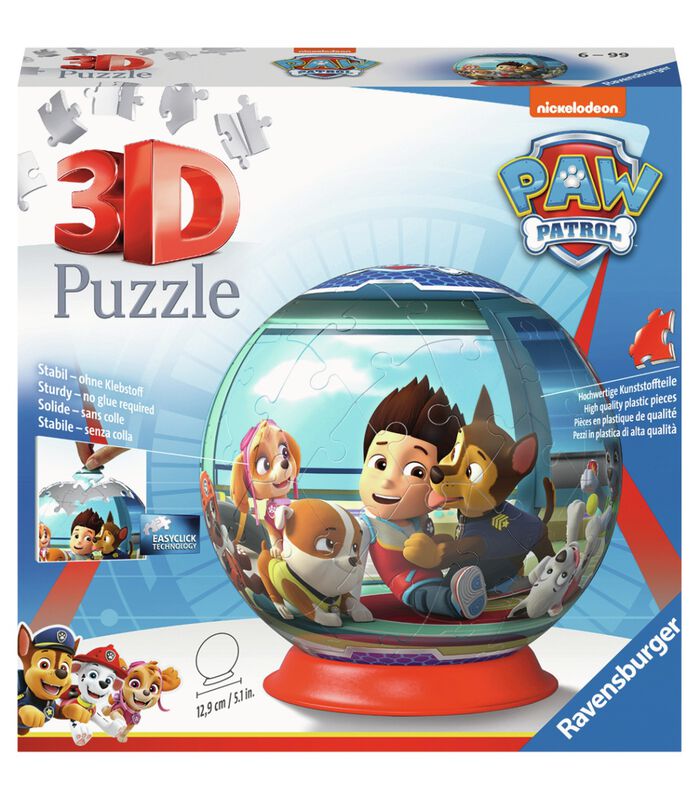 Puzzle 3D rond 72 p - Pat'Patrouille image number 0
