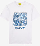 T-shirt met korte mouwen en print O2TEROSK image number 0