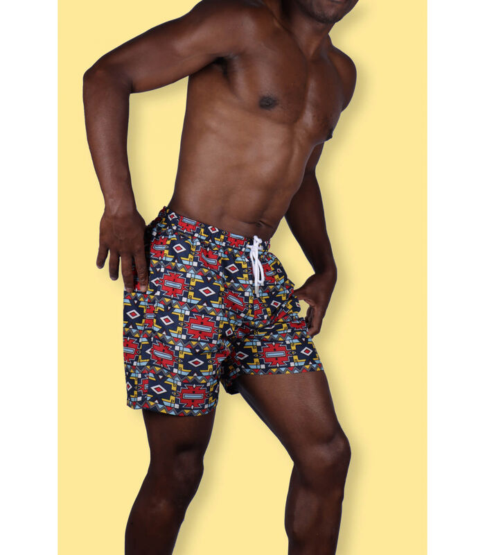 Zwemshort polyamide print Ibiza image number 3