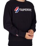 Sportstyle stoffen sweatshirt image number 0