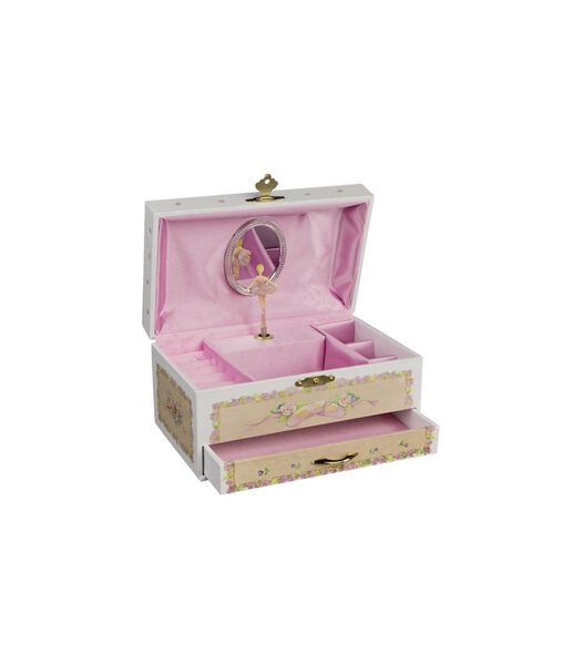 Music box, Ballerina IV with drawer