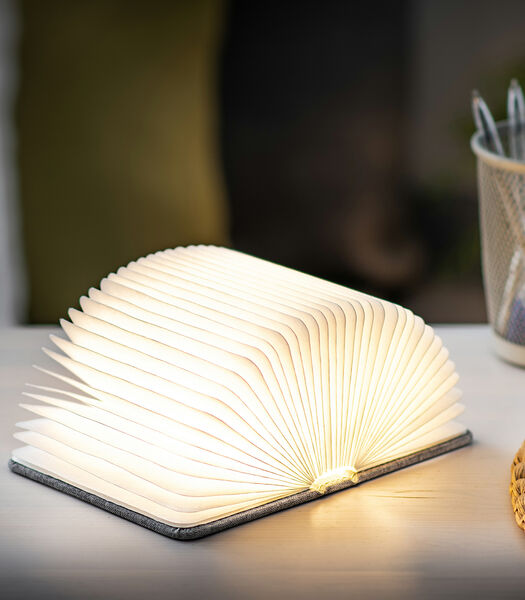 Mini Smart Booklight Lampe de table - Rechargeable - Gris urbain