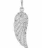 Motief tag voor dames, 925 Sterling zilver | vleugels image number 0