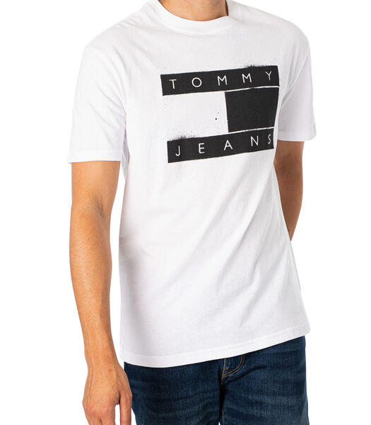 Klassiek Spray Flag T-Shirt