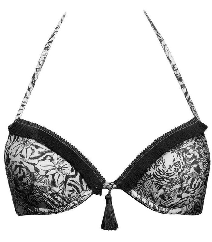 Jungle print push-up bikinitop Madrenatura image number 3