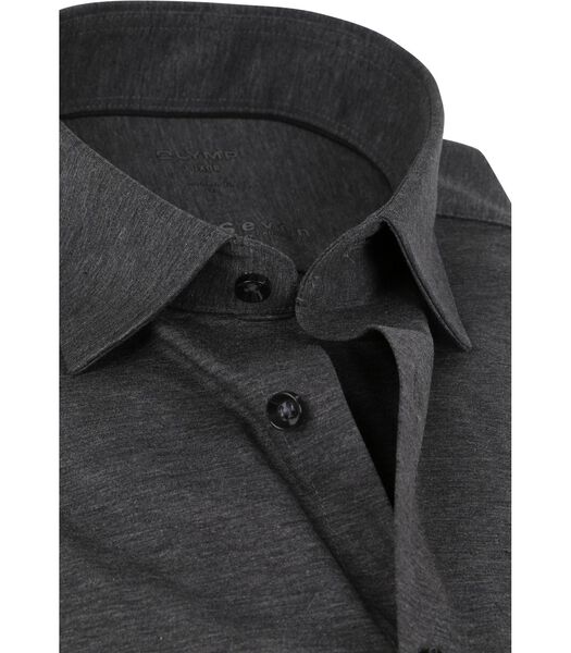OLYMP Chemise Luxor Stretch Jersey 24/7 Anthracite