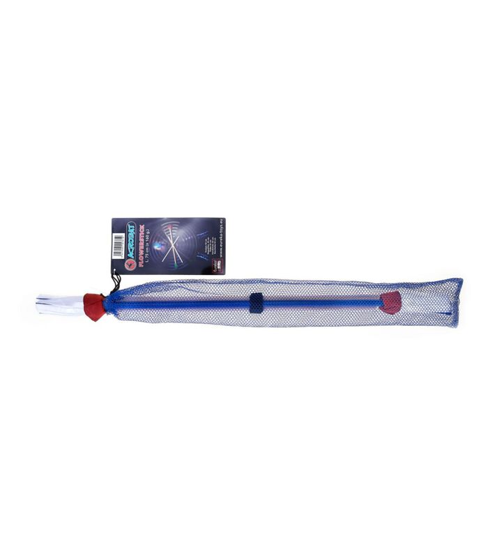 - Set Flower Stick BLUE shaft, fleur rouge/blanche/bleue + bâtons de main image number 0