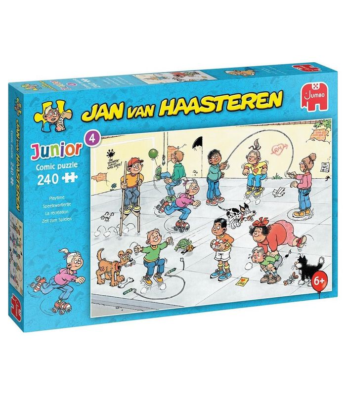 Jan van Haasteren Junior Puzzel Speelkwartiertje - 240 stukjes image number 1
