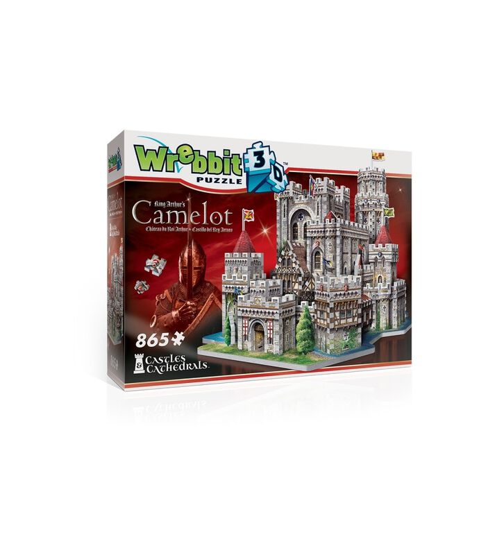 Puzzle 3D  - Camelot du Roi Arthur - 865 pièces image number 2