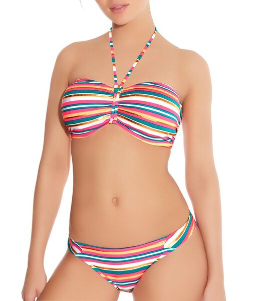 Laag uitgesneden bikinibroek Beach candy