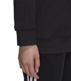Sweatshirt femme adidas originals Trefoil Crew image number 3