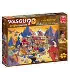puzzel Wasgij Retro Original 5 - Last-minute Boeking! - 1000 stukjes image number 0