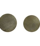 Table d'appoint Pelarco - Bronze Antique - Ø39+Ø36cm image number 2