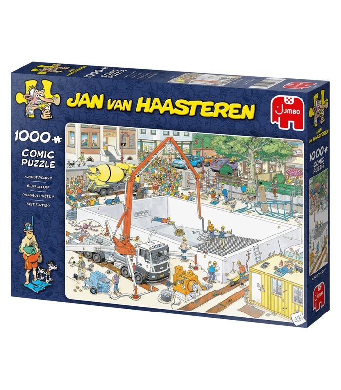 puzzel Jan van Haasteren Bijna klaar?- 1000 stukjes image number 3