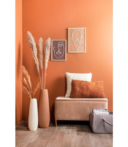 Vase Elegance - Terracotta Orange - Ø19x61cm