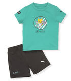 Baby t-shirt en korte broek set MAPF1 image number 0
