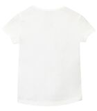 T-shirt manches courtes motif imprimé chaton image number 1