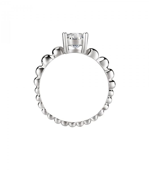 ESSENTIAL Ring Rhodium zilver 925