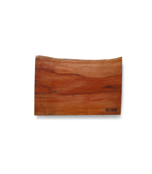 Serveerplank | 45 x 35 cm | Longan hout | Ingefreesde Handgrepen