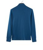 Heren Polo Lange Mouw - Strijkvrij Poloshirt - Royal Blue - Blauw - Slim Fit - Excellent Katoen image number 3