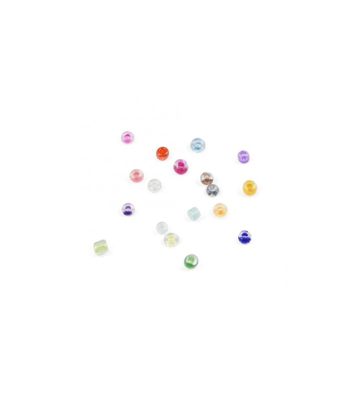 BUKI Perles transparentes 18 couleurs - 2 mm image number 3