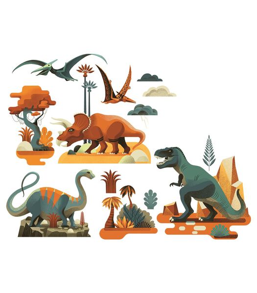 Raamstickers Dinosauriërs (28 st.)