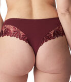 String shorty luxe avec broderies Orlando image number 0