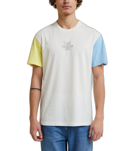 T-shirt Relaxed Color Block