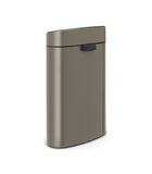 Touch Bin New, 40 litres, Platinum image number 1