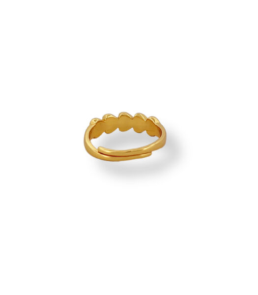 Ring - Gouden hartjesring - Goud