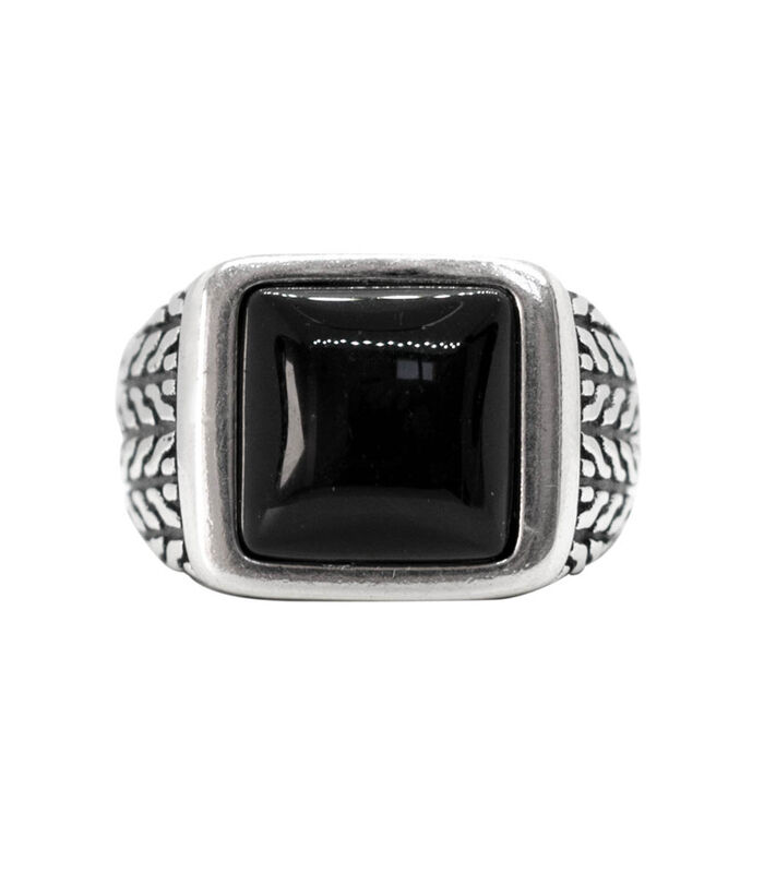 Bague Homme Argent "Joshua" image number 2