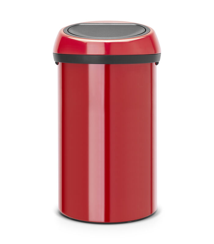 Touch Bin, 60 litres - Passion Red image number 0