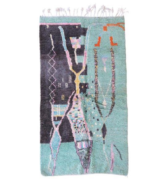 Marokkaans berber tapijt pure wol 268 x 156 cm