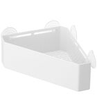 Support d'angle pour salle de bain - Tower - Blanc image number 0