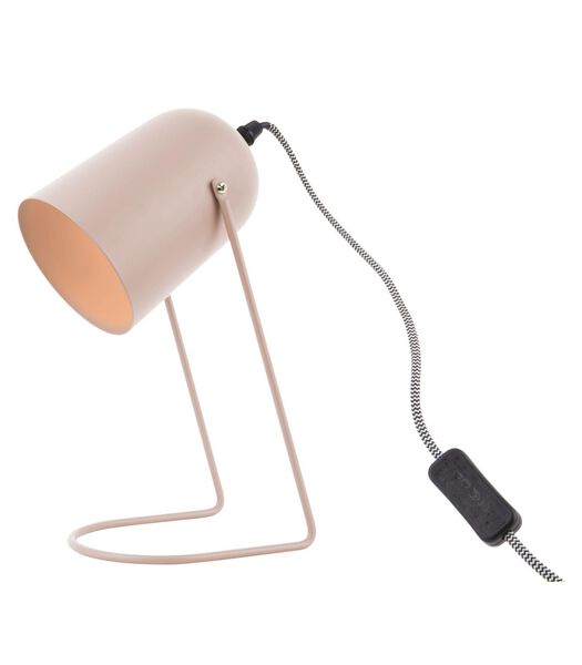 Tafellamp Enchant - Staal Mat soft pink - 30x18cm