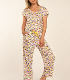 Pyjama korte mouwen corsaire broek FABBY image number 1