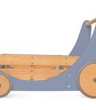 2-in-1 houten opbergkar & loopwagen - Slate Blue image number 4